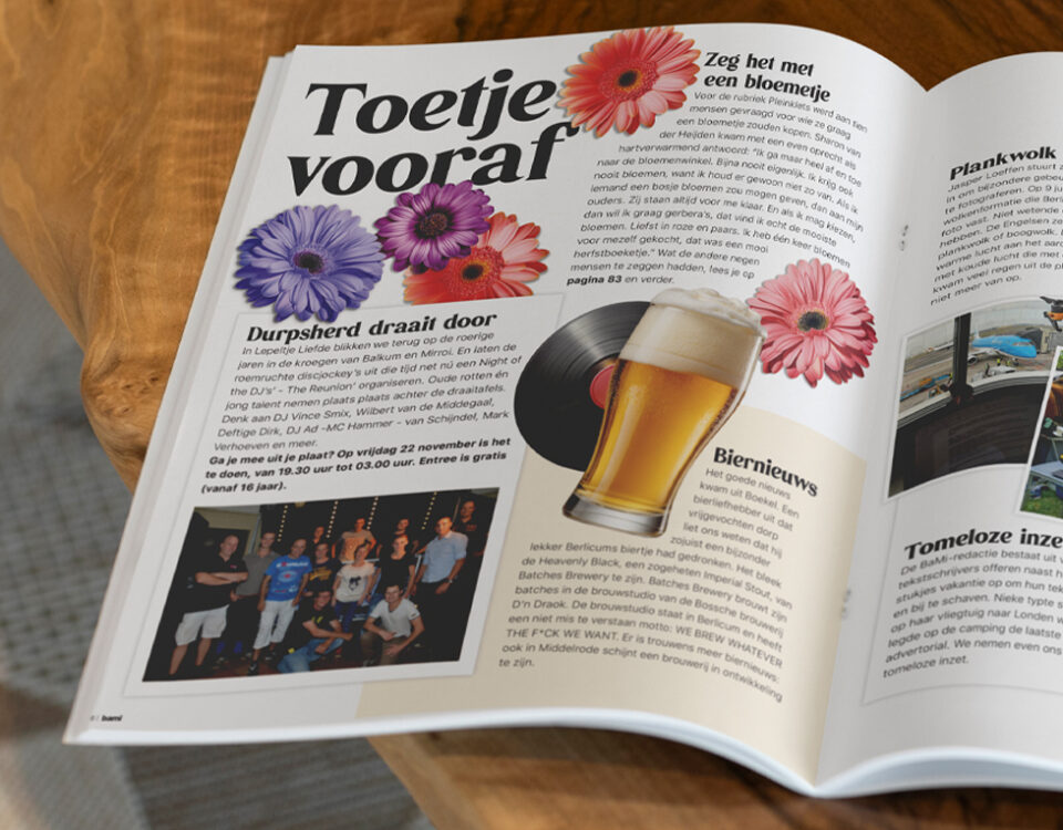Branding magazine BaMi