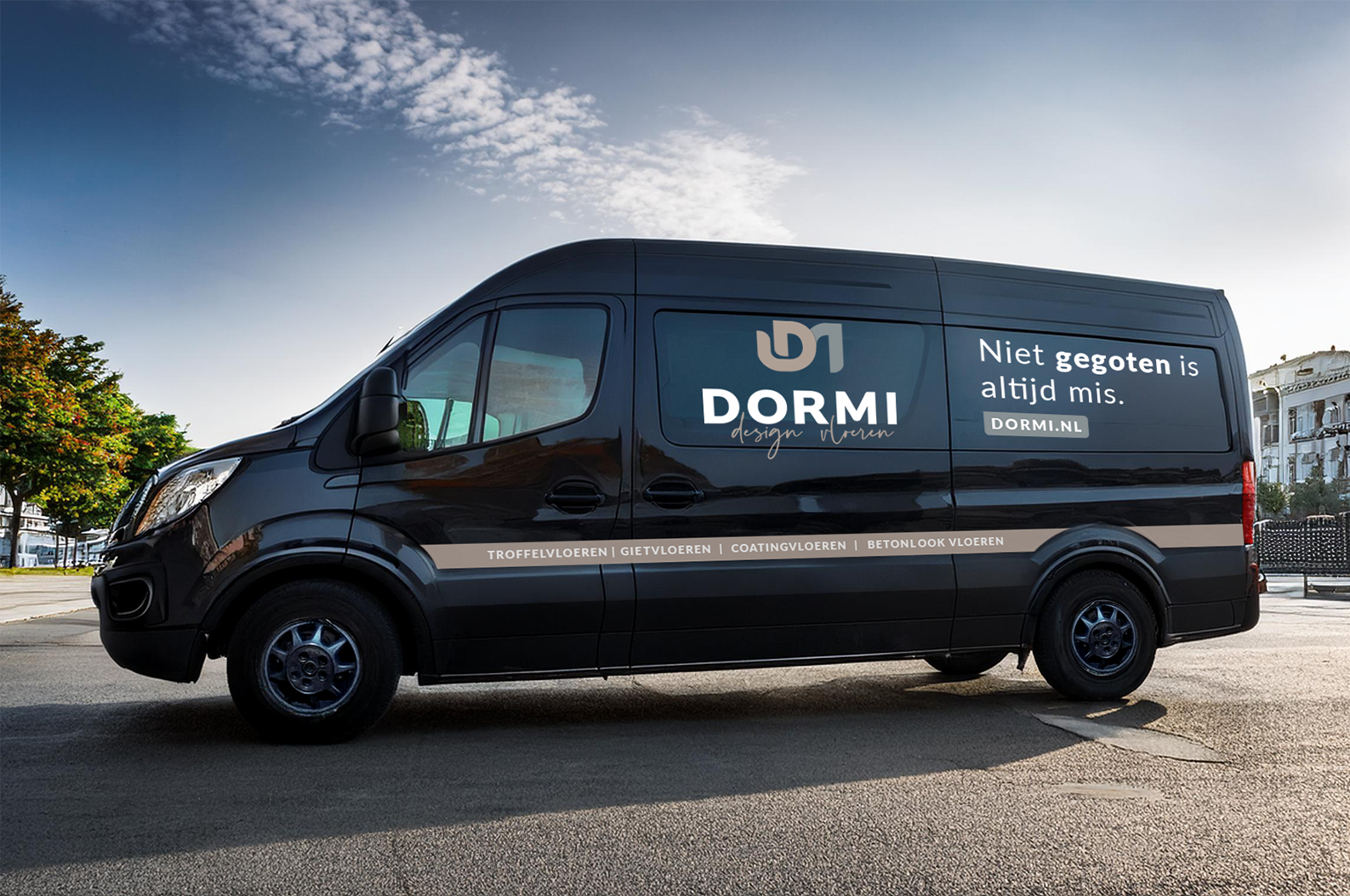 dormi-autobestickering-huisstijl huisstijl en autobestickering