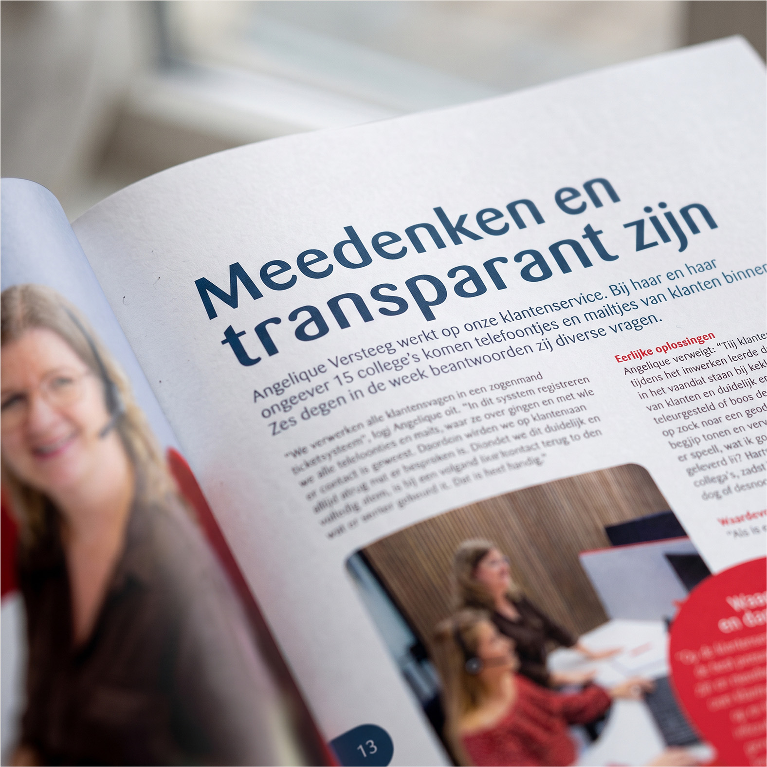lekkerland_magazine_closeup Close-up van het binnenwerk van het Lekkerland Magazine